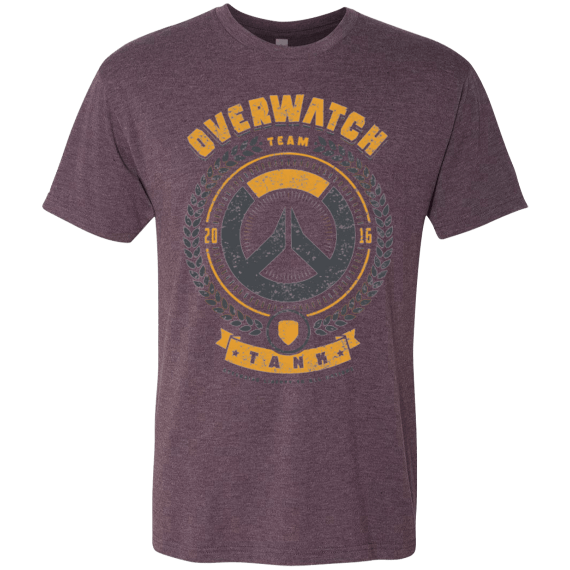 T-Shirts Vintage Purple / Small Tank Team Men's Triblend T-Shirt