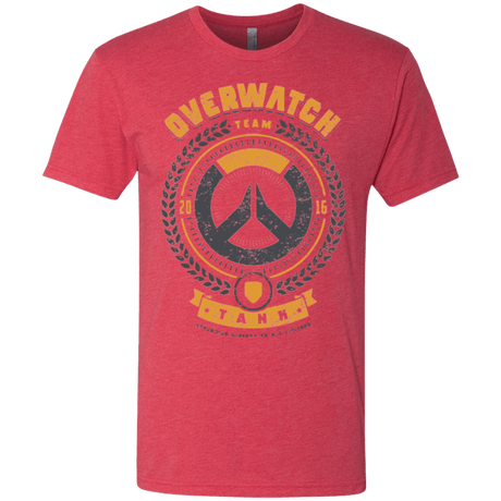 T-Shirts Vintage Red / Small Tank Team Men's Triblend T-Shirt