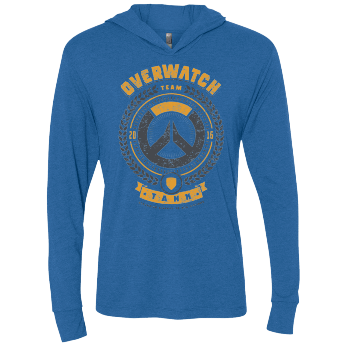 T-Shirts Vintage Royal / X-Small Tank Team Triblend Long Sleeve Hoodie Tee