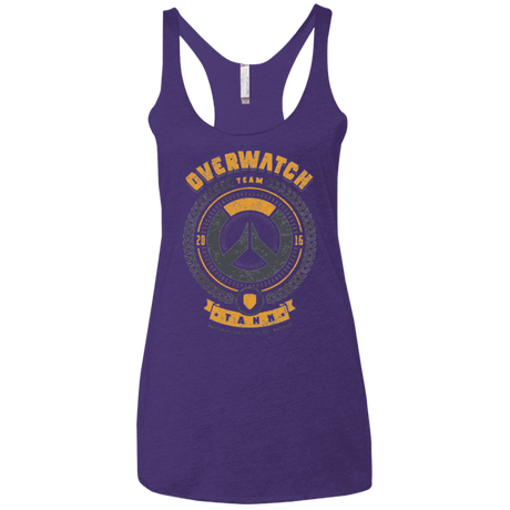 T-Shirts Purple / X-Small Tank Team Women's Triblend Racerback Tank