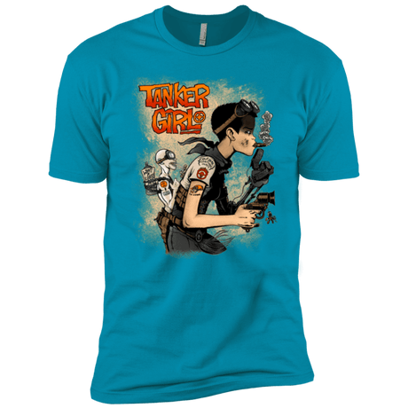 T-Shirts Turquoise / YXS Tanker Girl Boys Premium T-Shirt