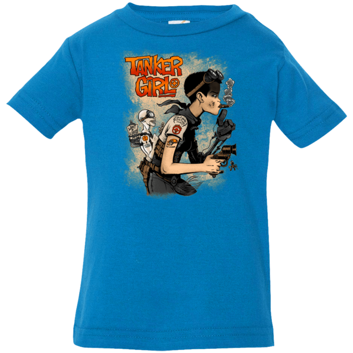 T-Shirts Cobalt / 6 Months Tanker Girl Infant PremiumT-Shirt