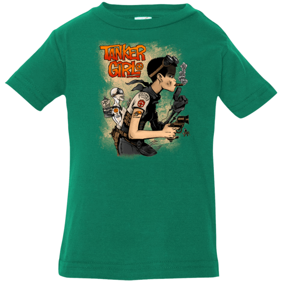 T-Shirts Kelly / 6 Months Tanker Girl Infant PremiumT-Shirt