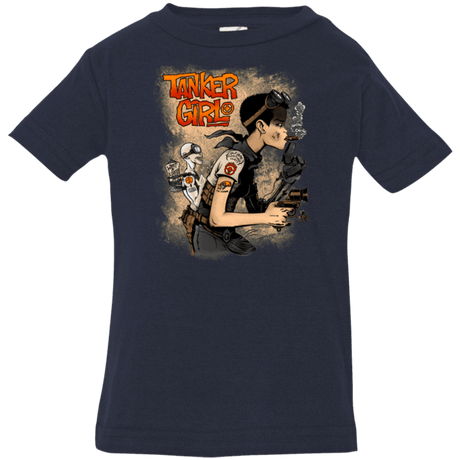 T-Shirts Navy / 6 Months Tanker Girl Infant PremiumT-Shirt