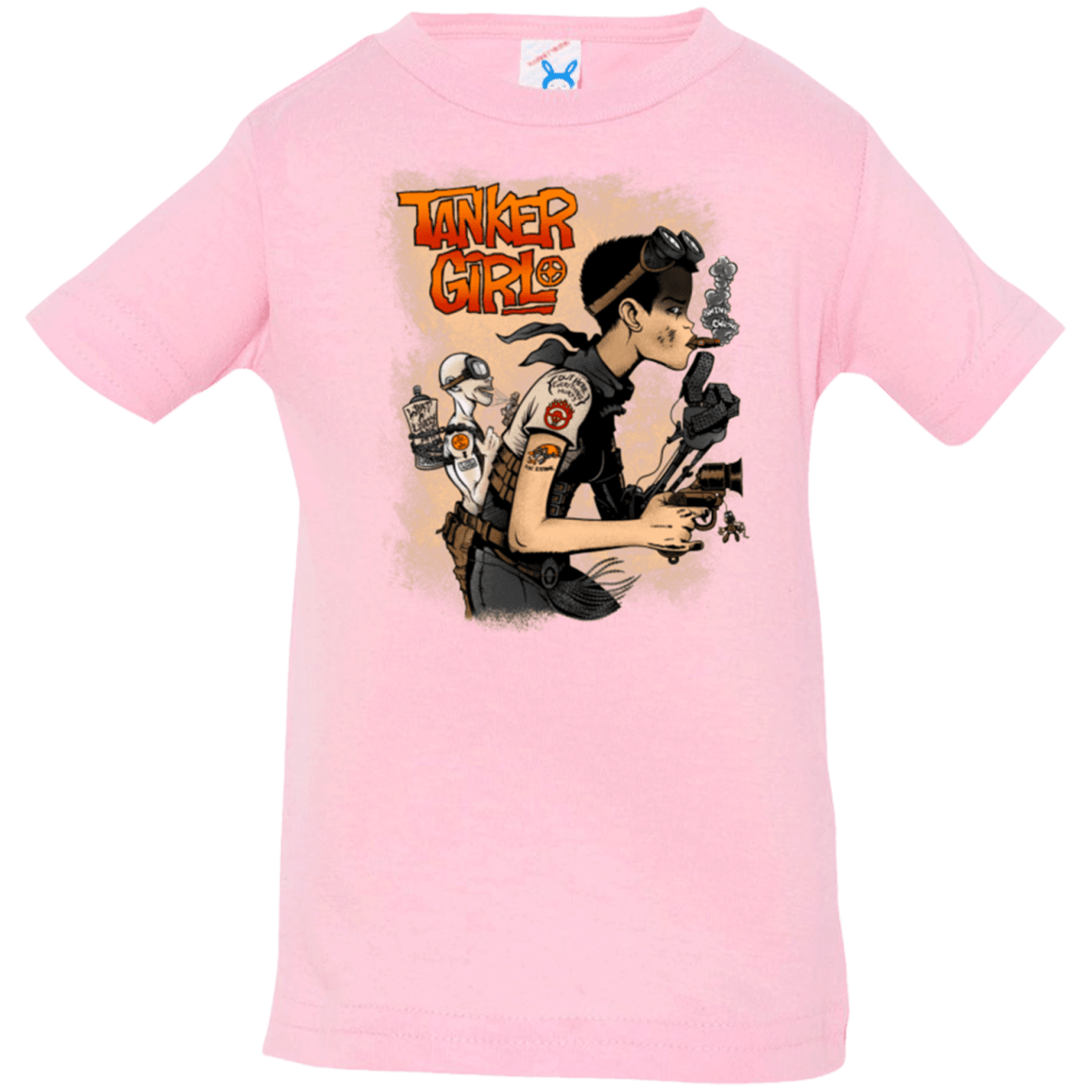 T-Shirts Pink / 6 Months Tanker Girl Infant PremiumT-Shirt
