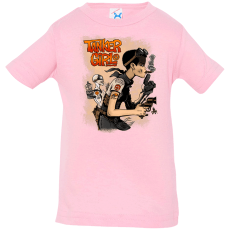 T-Shirts Pink / 6 Months Tanker Girl Infant PremiumT-Shirt