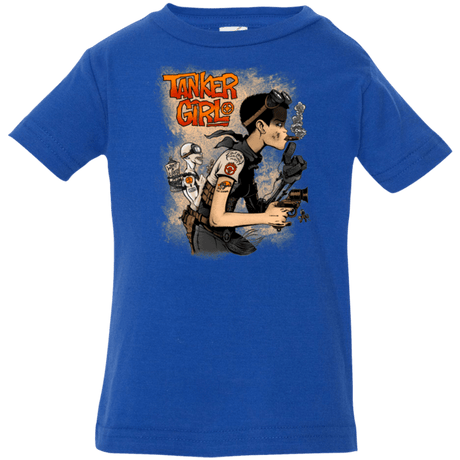 T-Shirts Royal / 6 Months Tanker Girl Infant PremiumT-Shirt