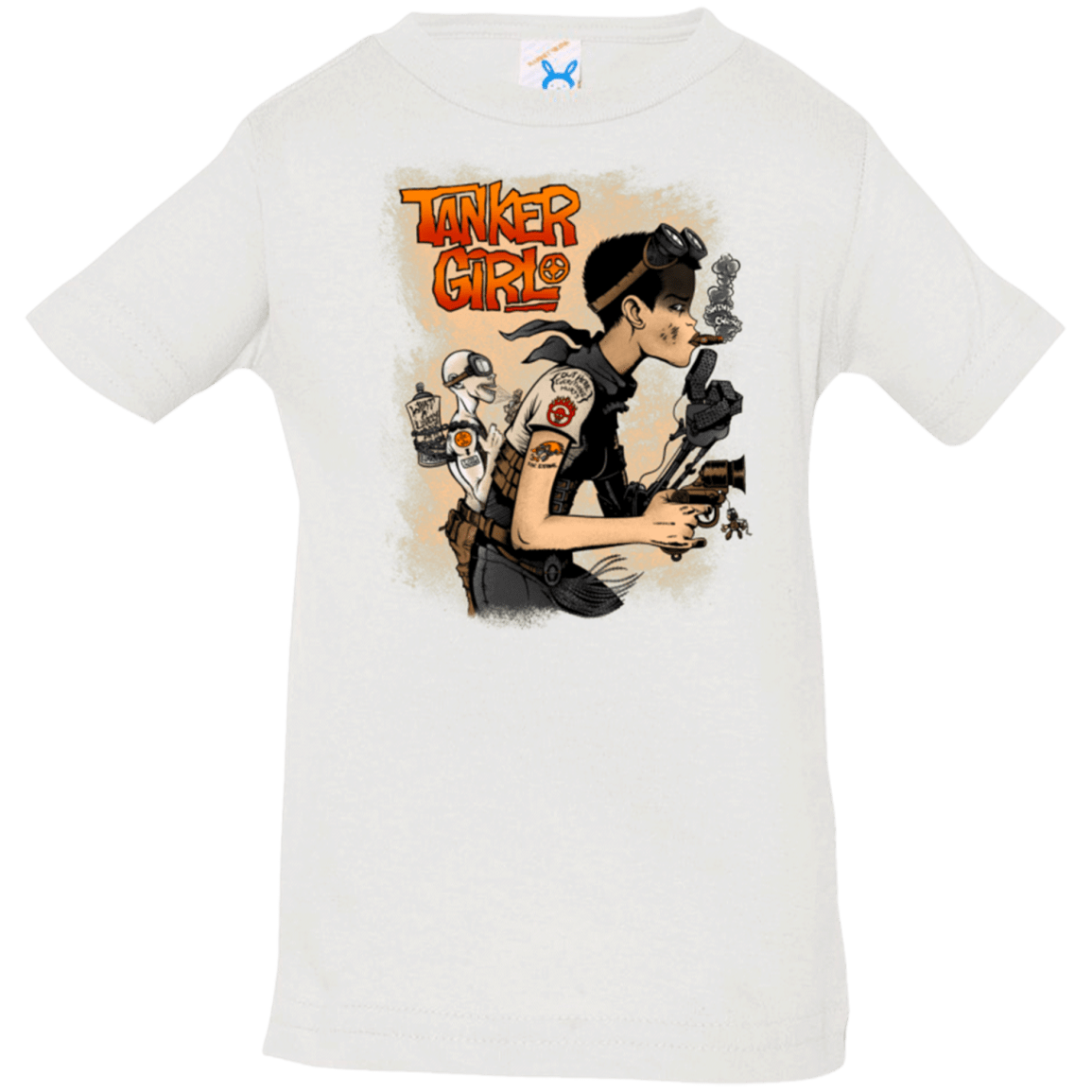 T-Shirts White / 6 Months Tanker Girl Infant PremiumT-Shirt