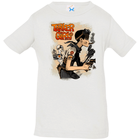 T-Shirts White / 6 Months Tanker Girl Infant PremiumT-Shirt
