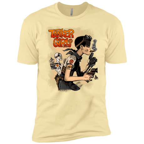 T-Shirts Banana Cream / X-Small Tanker Girl Men's Premium T-Shirt