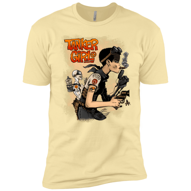 T-Shirts Banana Cream / X-Small Tanker Girl Men's Premium T-Shirt