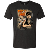 T-Shirts Vintage Black / Small Tanker Girl Men's Triblend T-Shirt