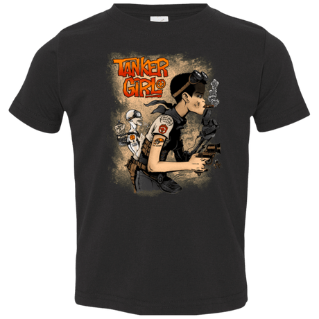 T-Shirts Black / 2T Tanker Girl Toddler Premium T-Shirt
