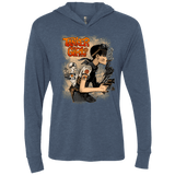 T-Shirts Indigo / X-Small Tanker Girl Triblend Long Sleeve Hoodie Tee