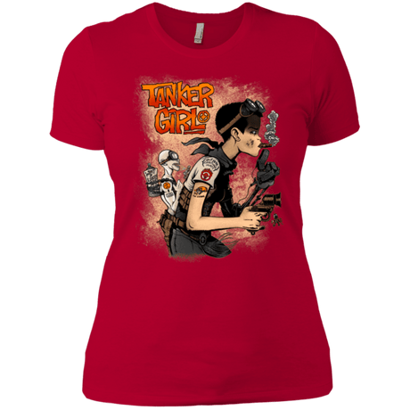 T-Shirts Red / X-Small Tanker Girl Women's Premium T-Shirt