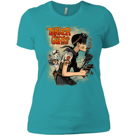 T-Shirts Tahiti Blue / X-Small Tanker Girl Women's Premium T-Shirt