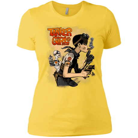 T-Shirts Vibrant Yellow / X-Small Tanker Girl Women's Premium T-Shirt
