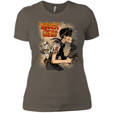 T-Shirts Warm Grey / X-Small Tanker Girl Women's Premium T-Shirt