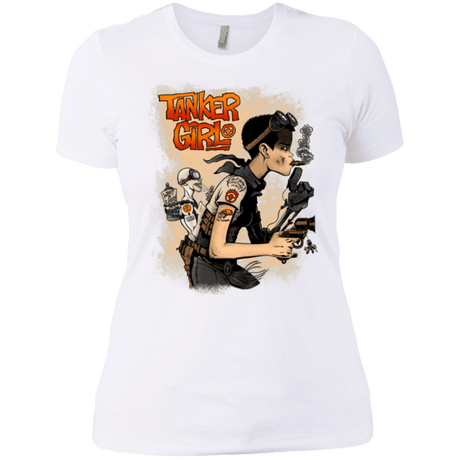 T-Shirts White / X-Small Tanker Girl Women's Premium T-Shirt