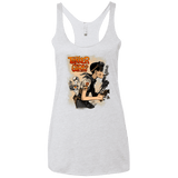 T-Shirts Heather White / X-Small Tanker Girl Women's Triblend Racerback Tank