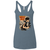 T-Shirts Indigo / X-Small Tanker Girl Women's Triblend Racerback Tank