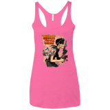 T-Shirts Vintage Pink / X-Small Tanker Girl Women's Triblend Racerback Tank