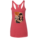 T-Shirts Vintage Red / X-Small Tanker Girl Women's Triblend Racerback Tank