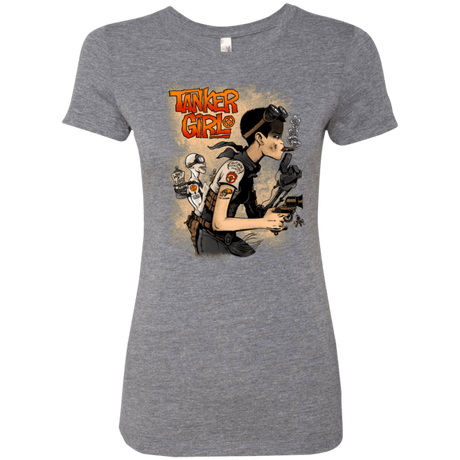 T-Shirts Premium Heather / Small Tanker Girl Women's Triblend T-Shirt