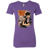 T-Shirts Purple Rush / Small Tanker Girl Women's Triblend T-Shirt
