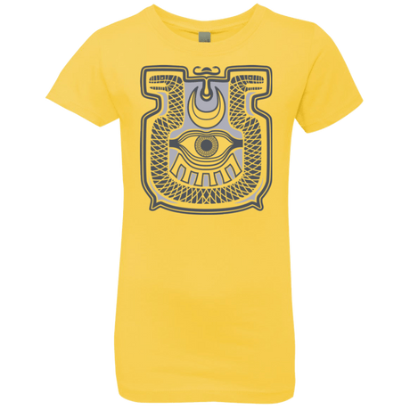 T-Shirts Vibrant Yellow / YXS Tapestry of doom Girls Premium T-Shirt