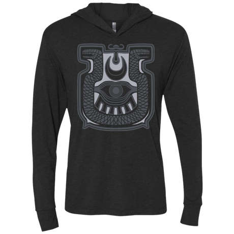 T-Shirts Vintage Black / X-Small Tapestry of doom Triblend Long Sleeve Hoodie Tee