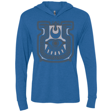 T-Shirts Vintage Royal / X-Small Tapestry of doom Triblend Long Sleeve Hoodie Tee