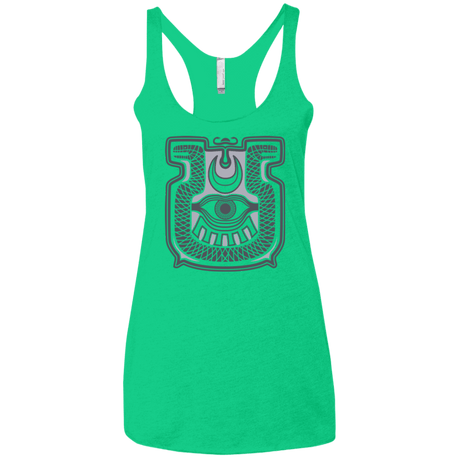 T-Shirts Envy / X-Small Tapestry of doom Women's Triblend Racerback Tank