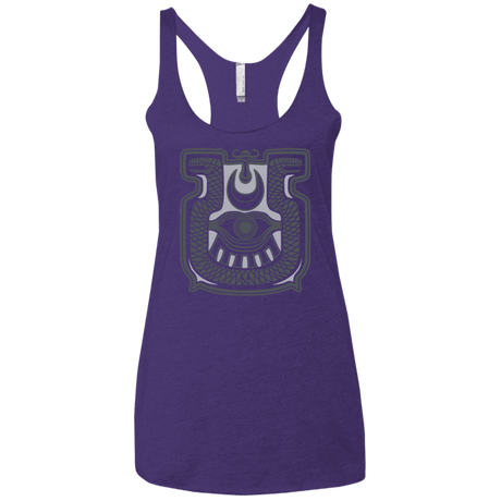 T-Shirts Purple / X-Small Tapestry of doom Women's Triblend Racerback Tank