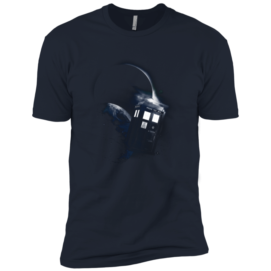 T-Shirts Midnight Navy / YXS TARDIS 2 Boys Premium T-Shirt
