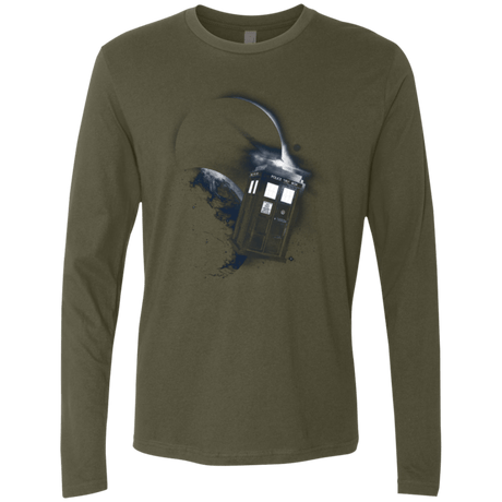 T-Shirts Military Green / Small TARDIS 2 Men's Premium Long Sleeve