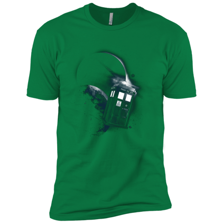 T-Shirts Kelly Green / X-Small TARDIS 2 Men's Premium T-Shirt