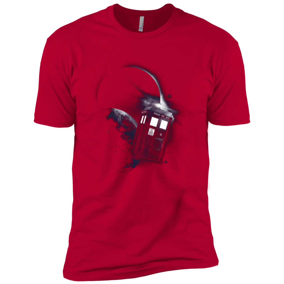 T-Shirts Red / X-Small TARDIS 2 Men's Premium T-Shirt