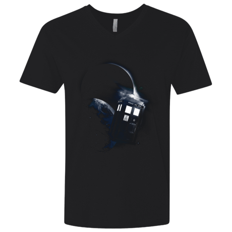 T-Shirts Black / X-Small TARDIS 2 Men's Premium V-Neck