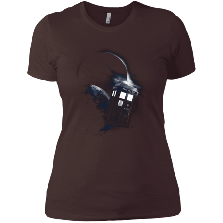 T-Shirts Dark Chocolate / X-Small TARDIS 2 Women's Premium T-Shirt