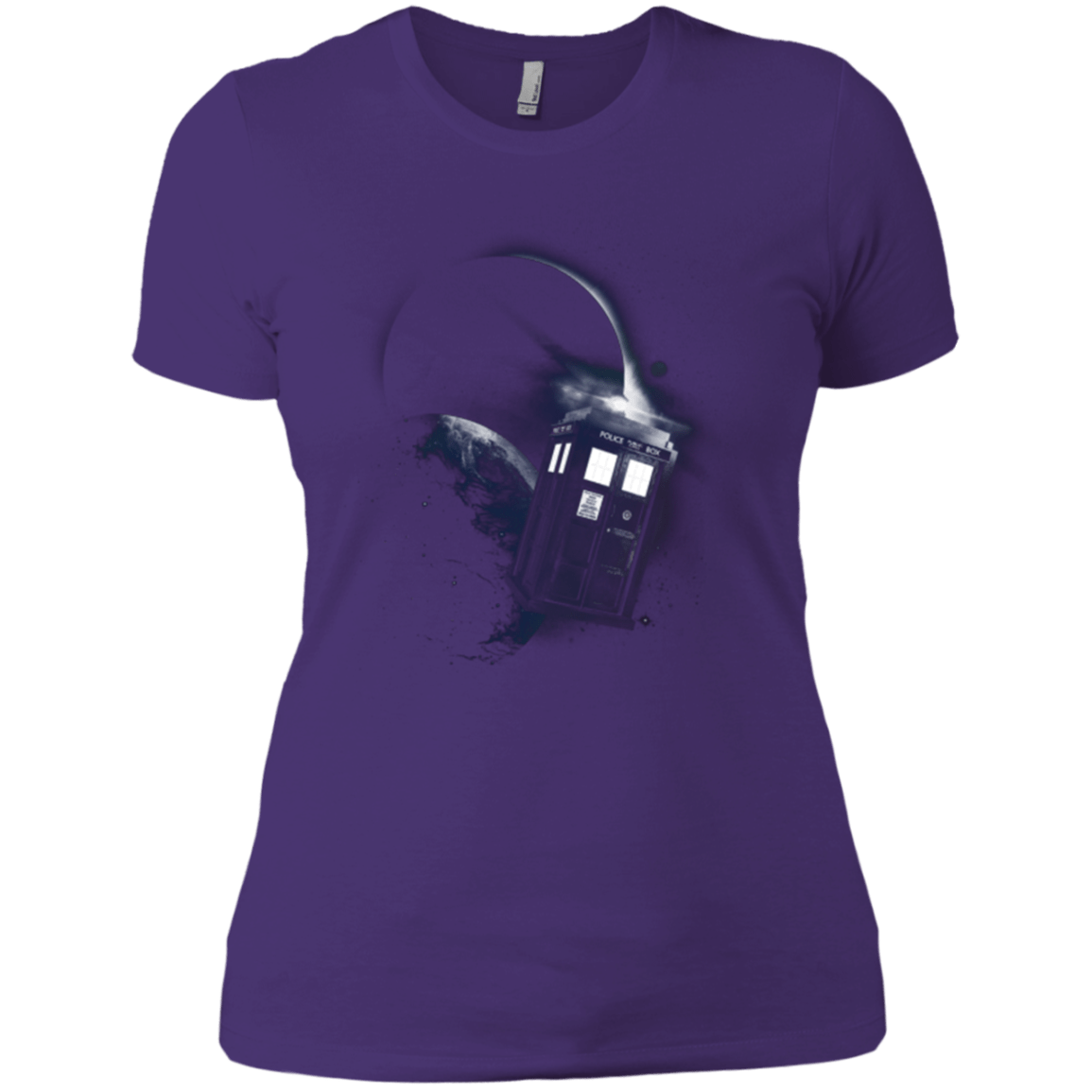 T-Shirts Purple / X-Small TARDIS 2 Women's Premium T-Shirt