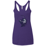 T-Shirts Purple / X-Small TARDIS 2 Women's Triblend Racerback Tank
