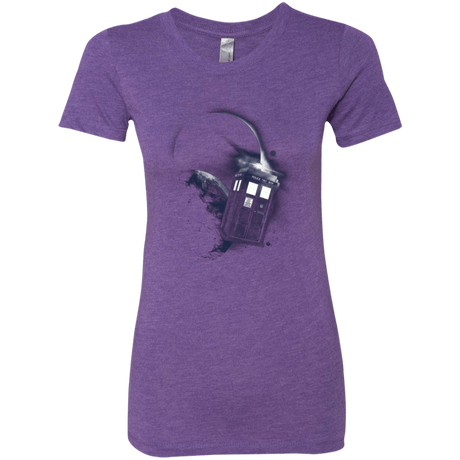 T-Shirts Purple Rush / Small TARDIS 2 Women's Triblend T-Shirt