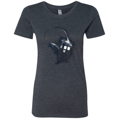 T-Shirts Vintage Navy / Small TARDIS 2 Women's Triblend T-Shirt