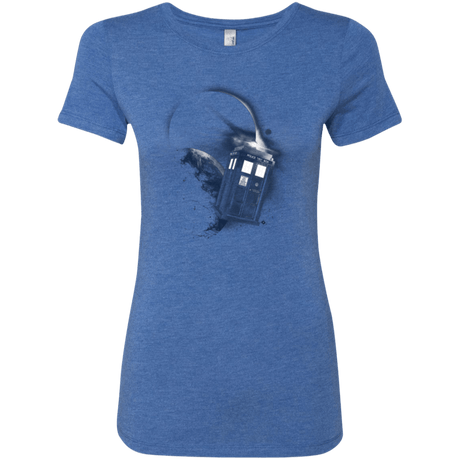 T-Shirts Vintage Royal / Small TARDIS 2 Women's Triblend T-Shirt