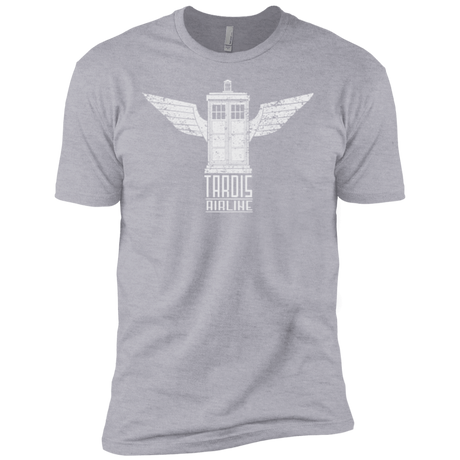 T-Shirts Heather Grey / YXS Tardis Airline Boys Premium T-Shirt