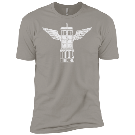 T-Shirts Light Grey / YXS Tardis Airline Boys Premium T-Shirt