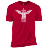 T-Shirts Red / YXS Tardis Airline Boys Premium T-Shirt