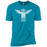 T-Shirts Turquoise / YXS Tardis Airline Boys Premium T-Shirt