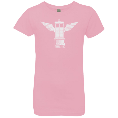 T-Shirts Light Pink / YXS Tardis Airline Girls Premium T-Shirt